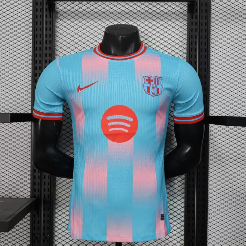 FC Barcelone Maillot de Joueur Édition Spéciale 2025/26 - Cyan