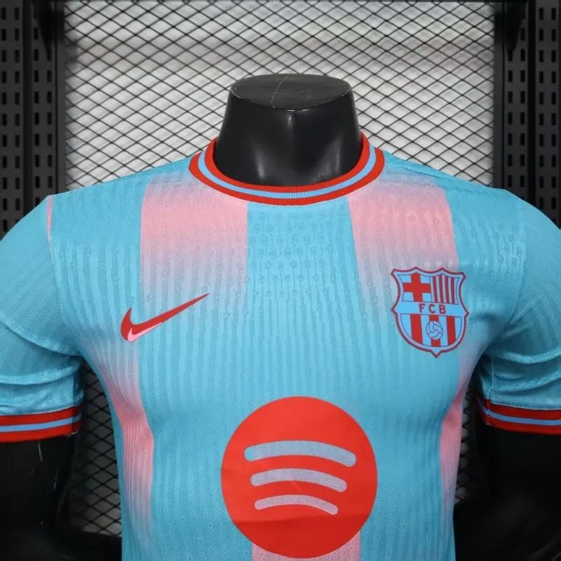 FC Barcelone Maillot de Joueur Édition Spéciale 2025/26 - Cyan