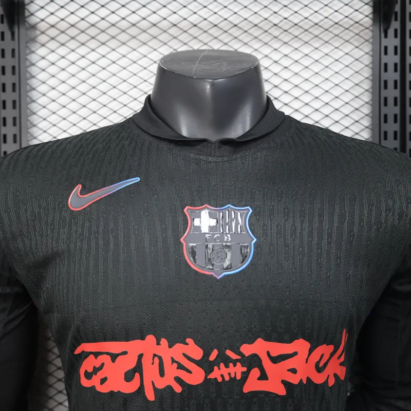 FC Barcelone Maillot de Joueur Édition Spéciale 2025/26 - Noir