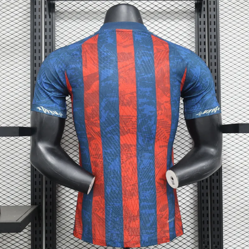 FC Barcelone Maillot de Joueur Édition Spéciale 2025/26 - Bleu/Rouge