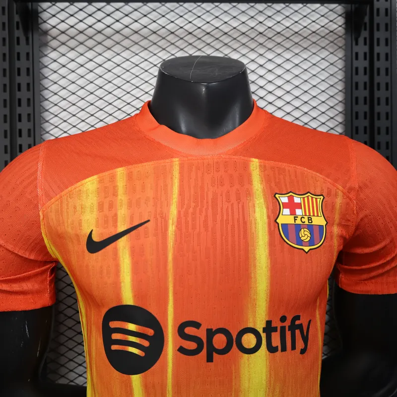 FC Barcelone Maillot de Joueur Édition Spéciale 2025/26 - Orange