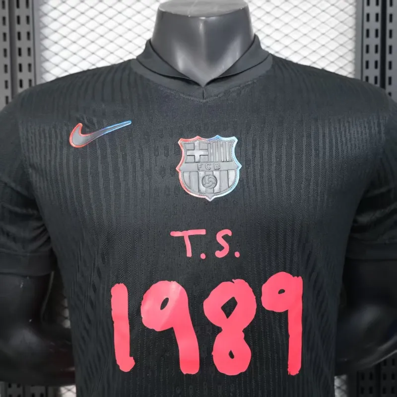 FC Barcelone Maillot de Joueur Édition Spéciale 2025/26 - Noir