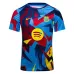 Barcelona Camiseta Pre-Partido Cuarta Edición Azul