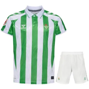 Real Betis Maglia + Pantaloncini per bambini 2024/25 Casa - Verde/Bianco