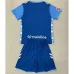 Terza maglia e pantaloncini per bambini di Real Betis 2024/25 - Blu