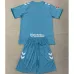 Maglia e pantaloncini di portiere per bambini di Real Betis 2024/25 - Blu