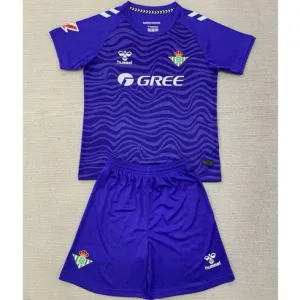 Real Betis Maglia e pantaloncini di portiere per bambini 2024/25 - Blu
