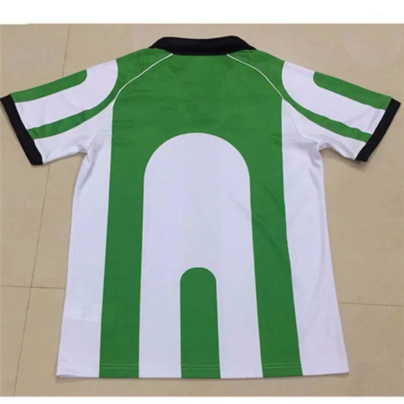 Camiseta retro de Real Betis 1998 local - Verde/Blanco