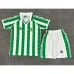 Maillot rétro pour enfants de Real Betis 1995 - 97 domicile - Vert/Blanc