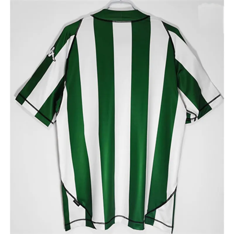 Camiseta retro de Real Betis 2003/04 local - Verde/Blanco