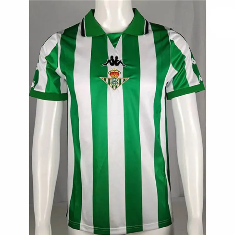 Camiseta retro de Real Betis 1993/94 local - Verde/Blanco