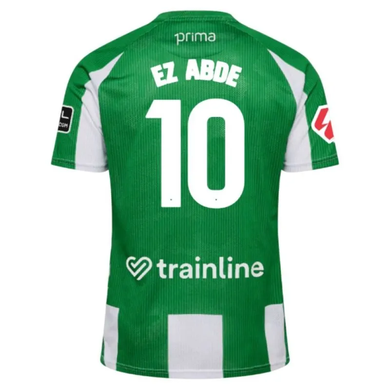 ABDE Conjunto de camisa infantil local del Real Betis 2025/26 - Verde/Blanco