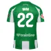 ISCO Ensemble de maillot enfant domicile de Real Betis 2025/26 - Vert/Blanc