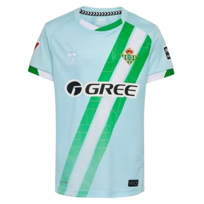Real Betis 2025/26 Kinder Auswärtstrikot - Blau