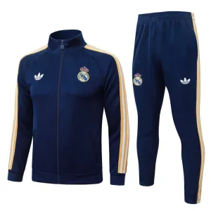 Real Madrid 2026/27 Jacke Trainingsset Dunkelblau