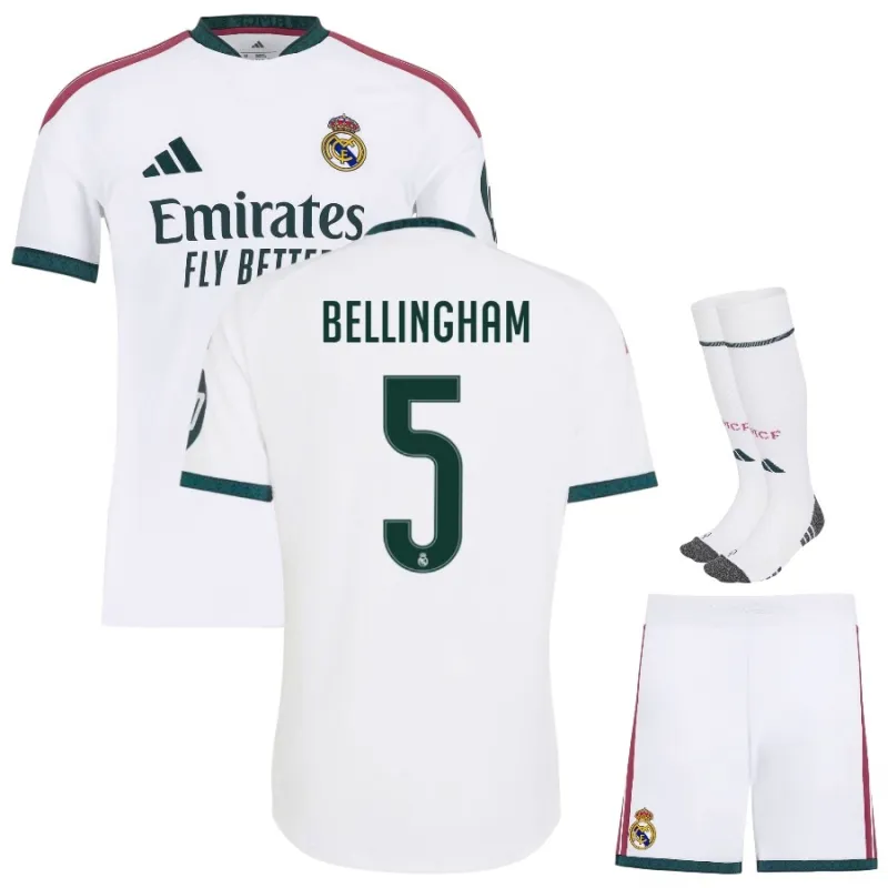 Maglia Kit Bambini Casa Real Madrid 2026/27 BELLINGHAM