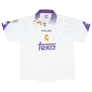 Real Madrid 1997/98 Retro Home Jersey - White