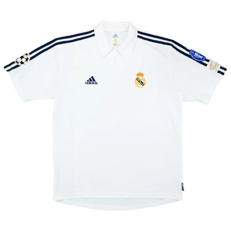 Real Madrid 2001/02 Retro-Heimtrikot - Weiß