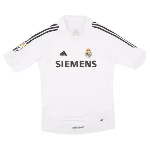 Real Madrid 2005/06 Maillot domicile rétro - Blanc