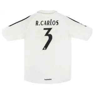 Real Madrid R.CARLOS 2005/06 Retro-Heimtrikot - Weiß