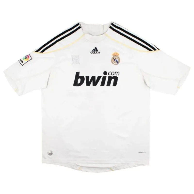Real Madrid HIGUAIN 2008/09 Camiseta retro local - Blanca