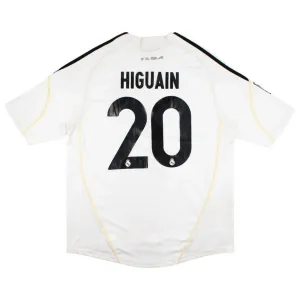 Real Madrid HIGUAIN 2008/09 Retro-Heimtrikot - Weiß