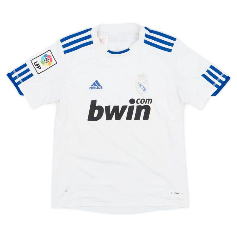 Real Madrid 2010/11 Retro Home Jersey - White