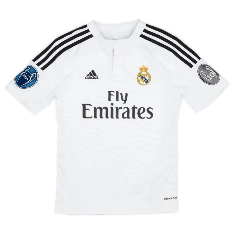 Real Madrid 2014/15 Retro Home Jersey - White