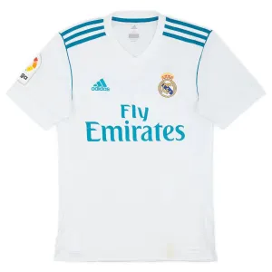 Real Madrid 2017/18 Retro-Heimtrikot - Weiß