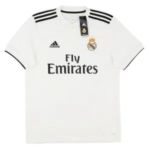Real Madrid 2018/19 Retro-Heimtrikot - Weiß
