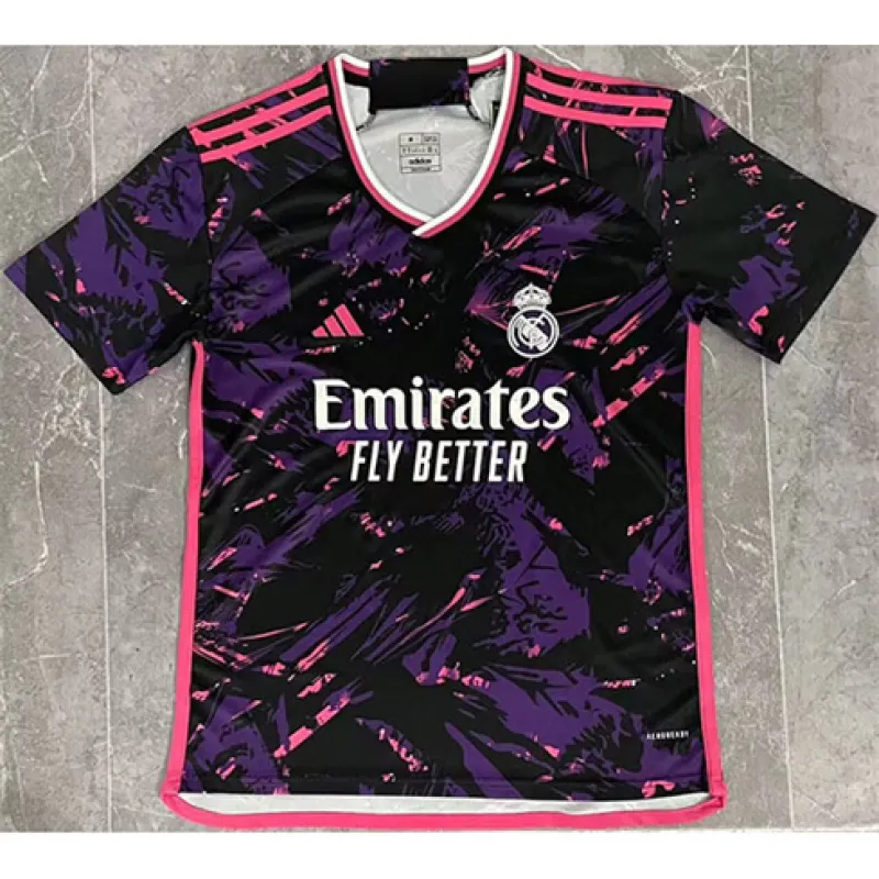 Real Madrid Vorspieltrikot 2024/25 - Schwarz/Lila