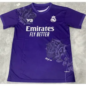 Maglia dell'edizione Y3 del Real Madrid 2024/25 - Viola