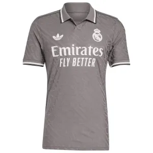 Terza maglia del Real Madrid 2024/25 edizione giocatore - Grigia