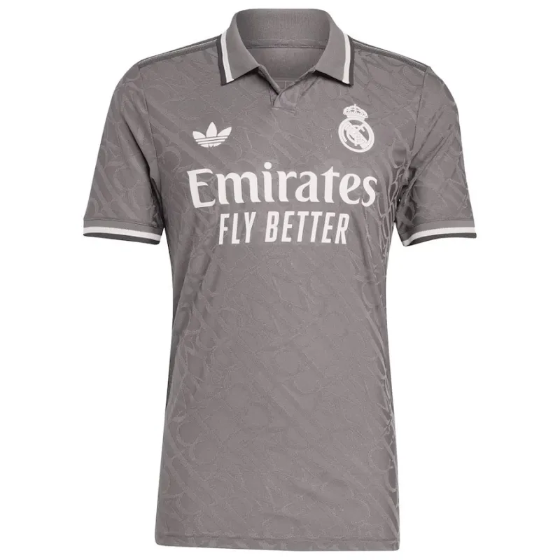 Terza maglia del Real Madrid 2024/25 edizione giocatore - Grigia