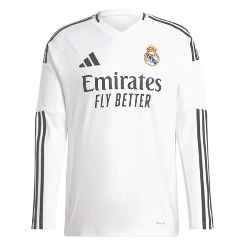 Real Madrid Langarmtrikot 2024/25 Heimspiel - Weiß