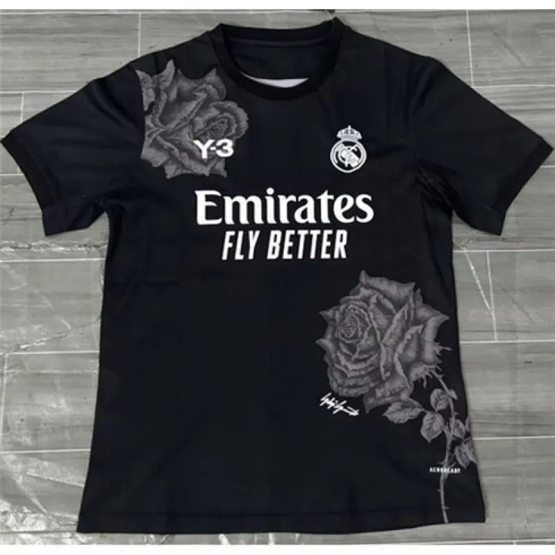 Real Madrid 2024/25 Y3 Edition Jersey - Black