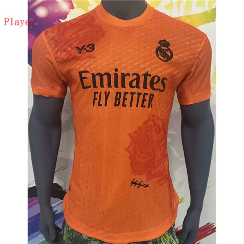 Real Madrid 2024/25 Y3 Edition Player Jersey - Orange