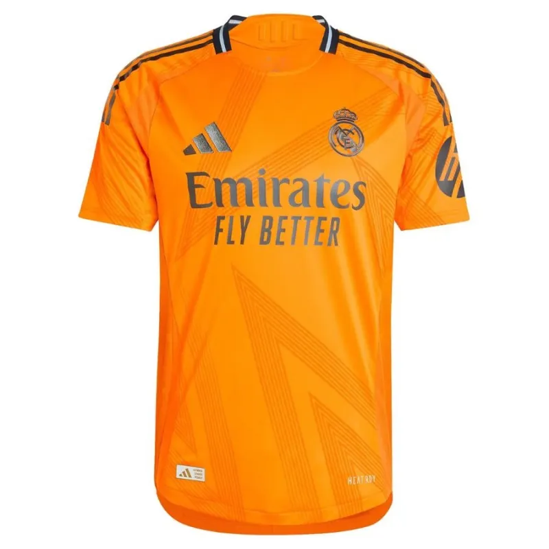 Real Madrid 2024/25 maglia trasferta giocatore arancione