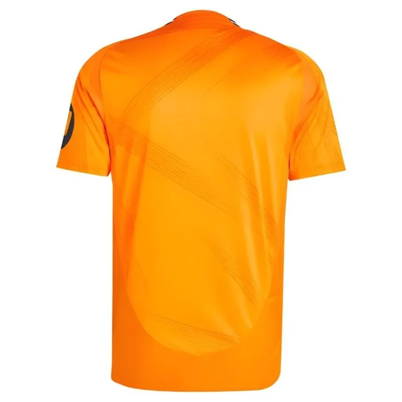 Real Madrid 2024/25 maglia trasferta giocatore arancione