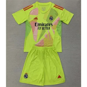 Real Madrid Maglia e pantaloncini di portiere per bambini 2024/25 - Verde