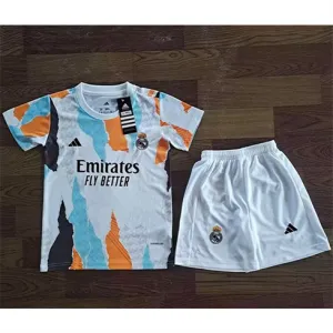 Real Madrid Maglia e pantaloncini di allenamento per bambini 2024/25 - Bianco