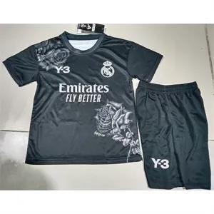 Real Madrid Maglia e pantaloncini per bambini 2024/25 - Edizione Y3 - Nero