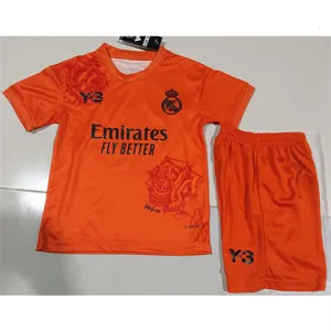 Real Madrid Maglia e pantaloncini per bambini 2024/25 - Edizione Y3 - Arancione