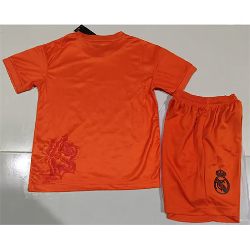 Real Madrid Maglia e pantaloncini per bambini 2024/25 - Edizione Y3 - Arancione