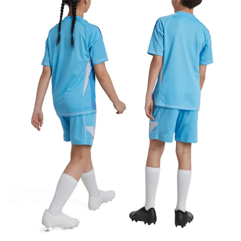 Maglia del kit di portiere per bambini di Real Madrid 2024/25 Casa - Blu