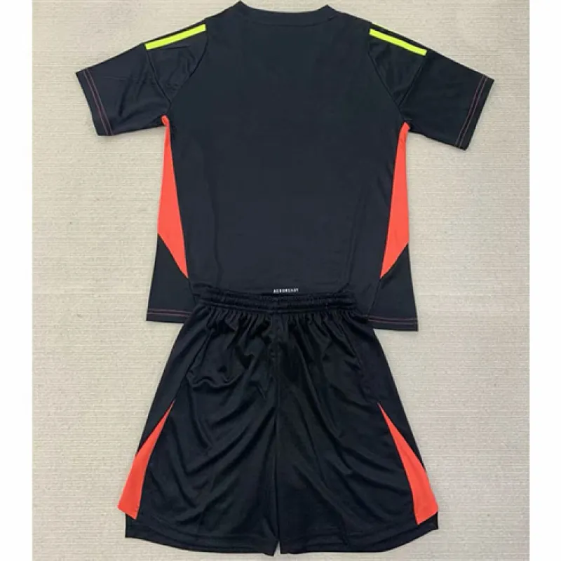 Real Madrid Maglia e pantaloncini di portiere per bambini 2024/25 - Nero