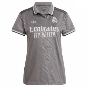 Terza maglia per donne del Real Madrid 2024/25 - Grigia
