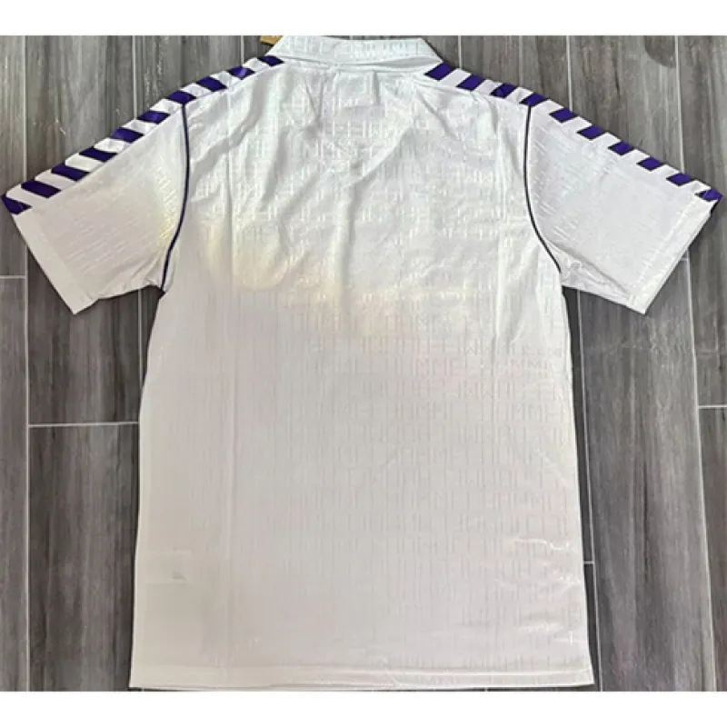 Maglia retro del Real Madrid 1989/90 campo casa - Bianca