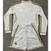 Camiseta retro de manga larga infantil del Real Madrid 2011/12 cancha principal - Blanca