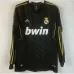 Maglia retro a maniche lunghe del Real Madrid 2011/12 trasferta - Nera